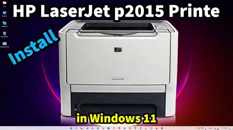 HP LaserJet P2011n Driver: Installation and Troubleshooting Guide